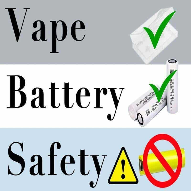 Vape Battery Safety