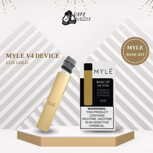 myle v4 device lux gold