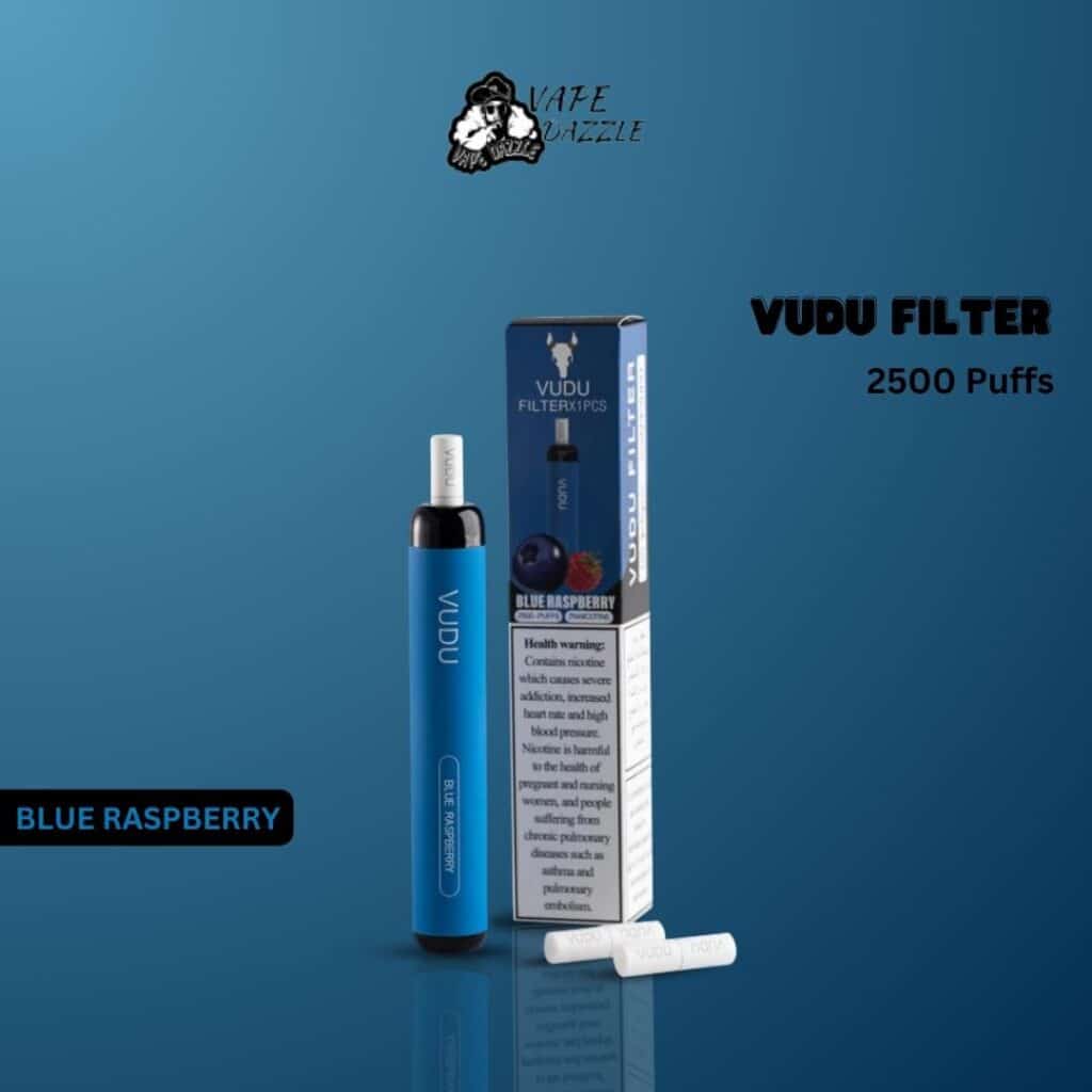 vudu filter 2500 blue raspberry