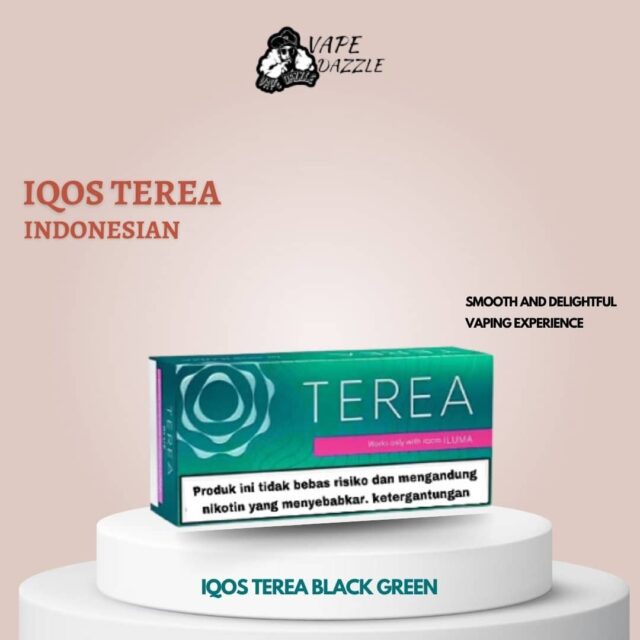 Iqos terea indonesian back green