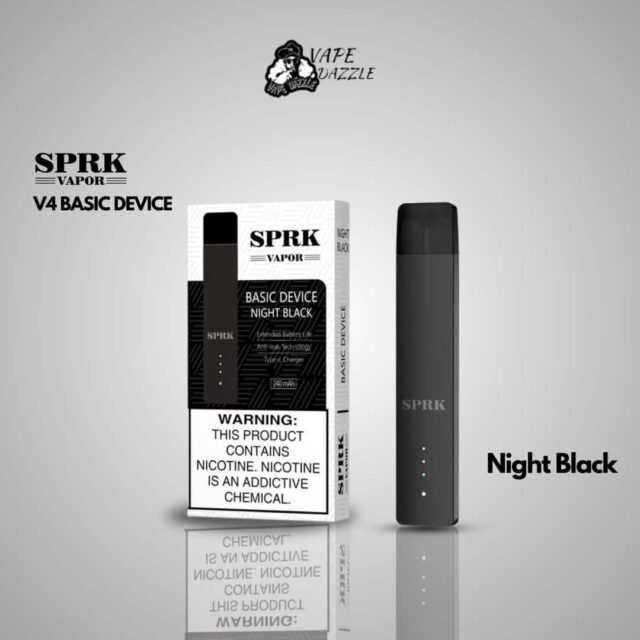 Sprk v4 basic device night black