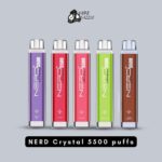 nerd crystal 5500 puffs