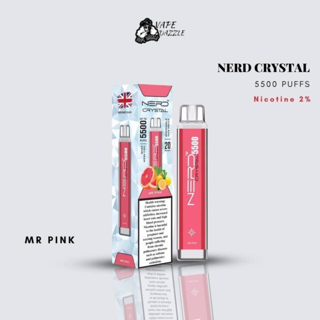 nerd crystal mr pink
