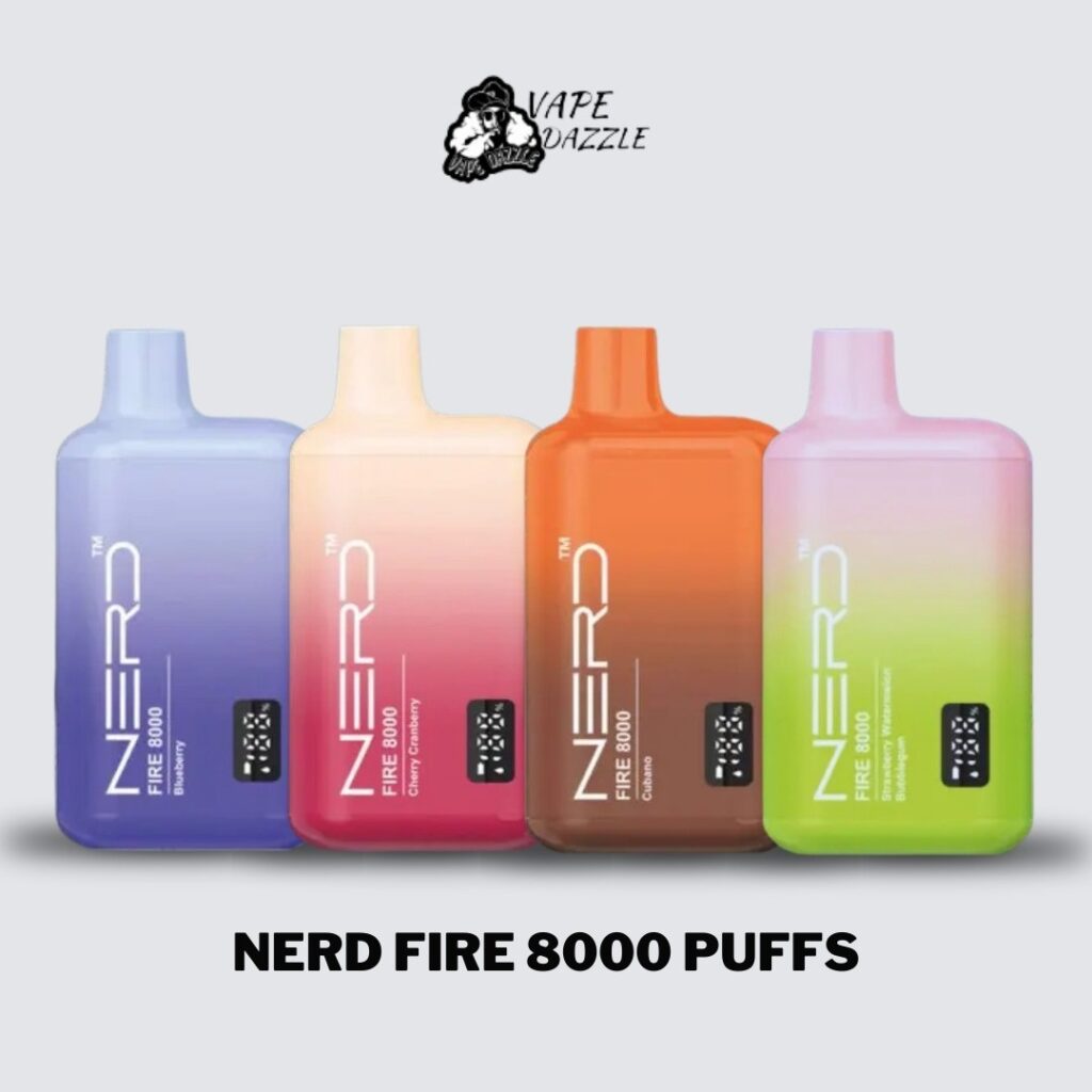 nerd fire 8000 puffs