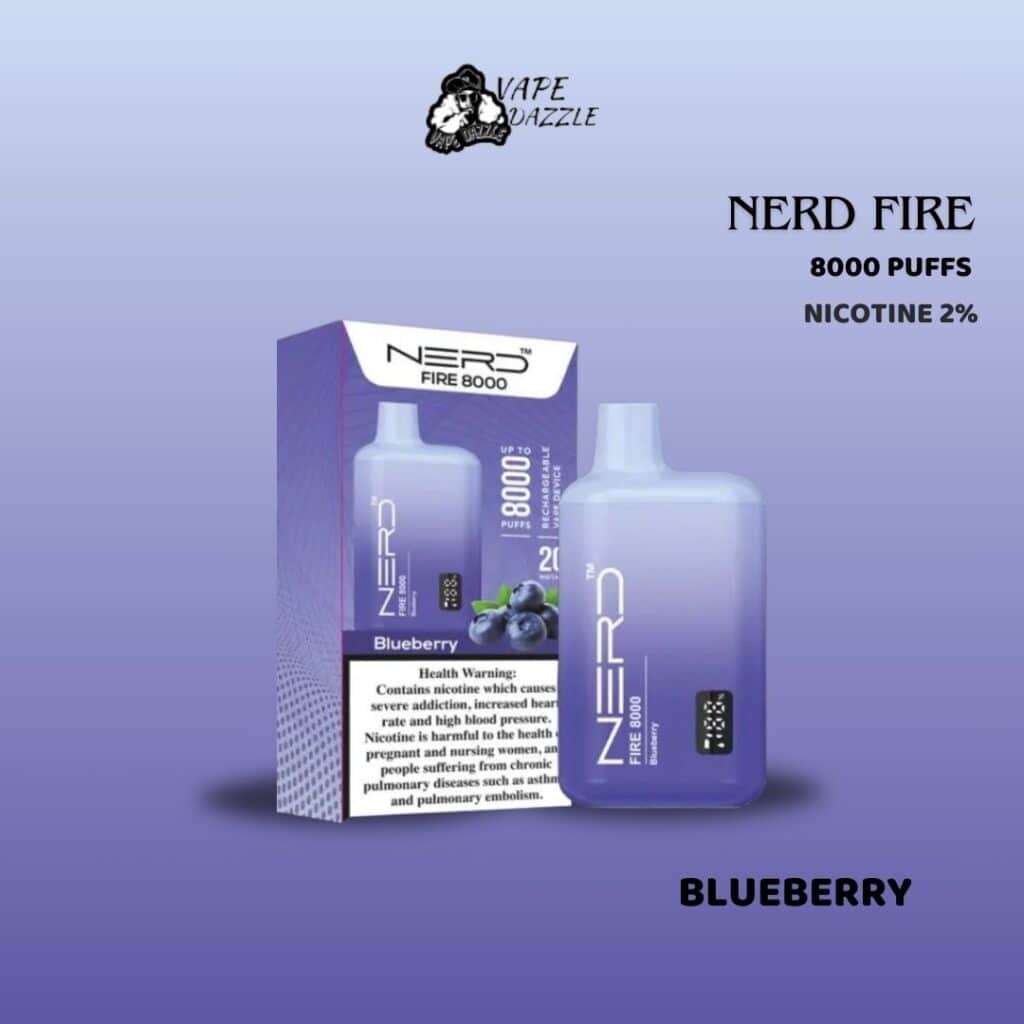 nerd fire blueberry