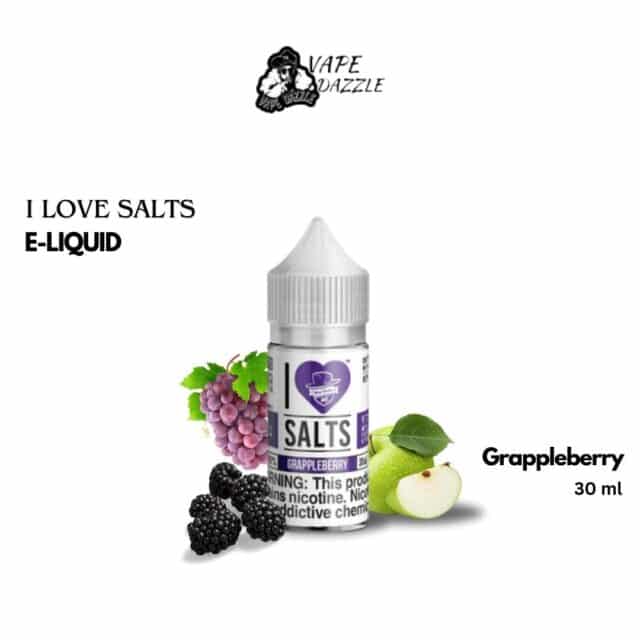 I love salts e-liquid grappleberry