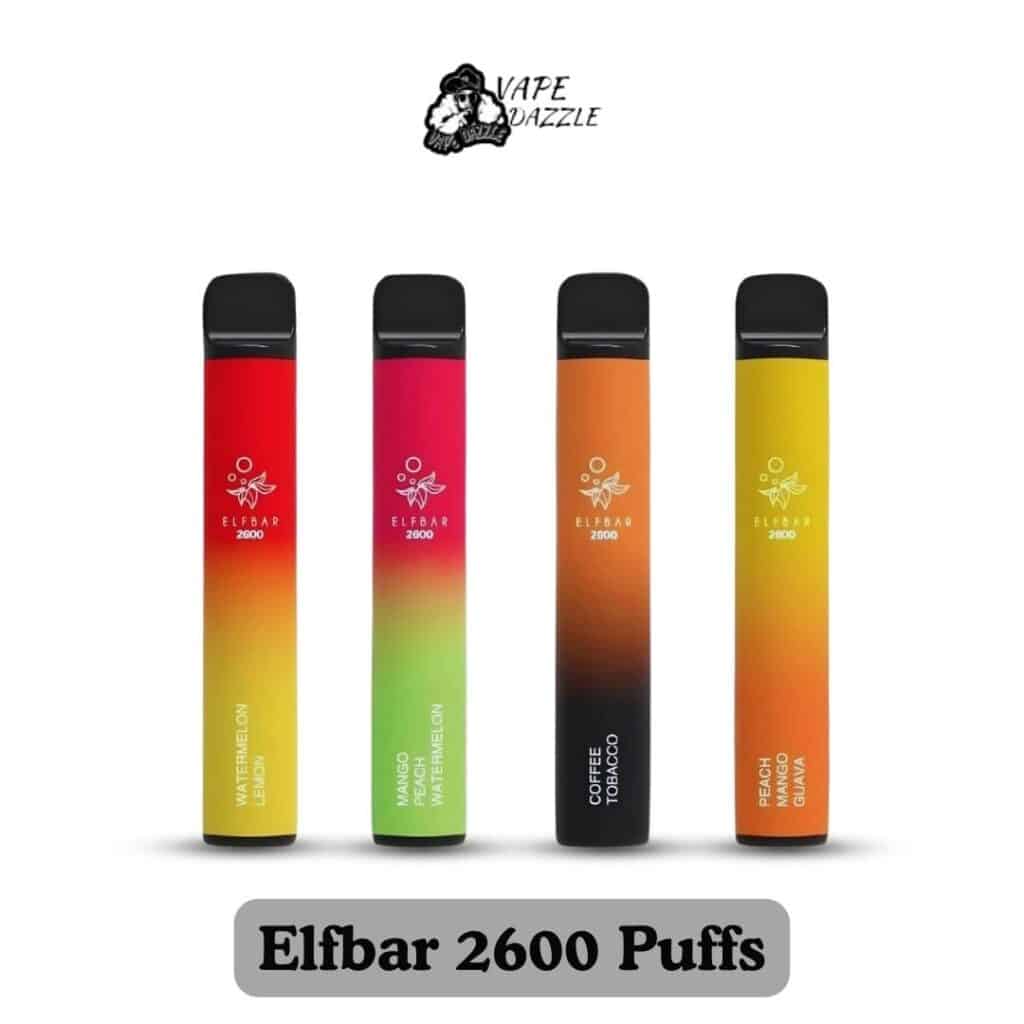 elf bar 2600 puffs