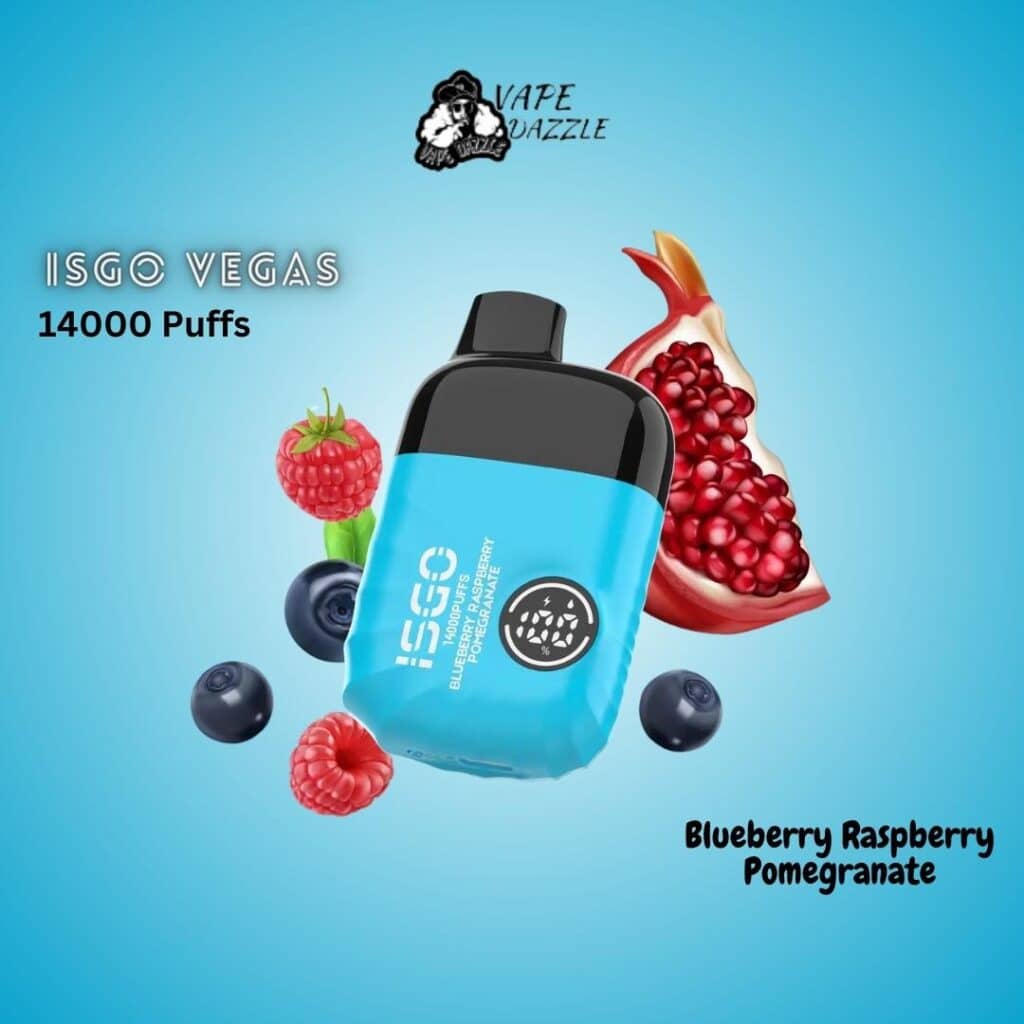 isgo vegas 14000 blueberry raspberry pomegranate