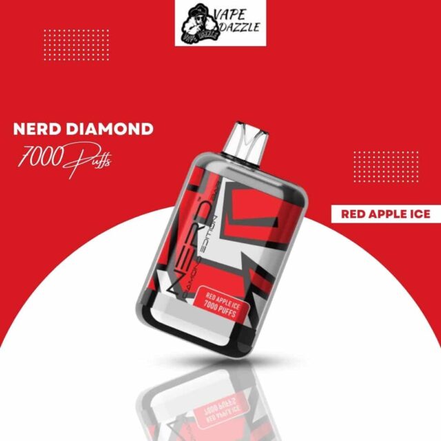 nerd diamond red apple ice