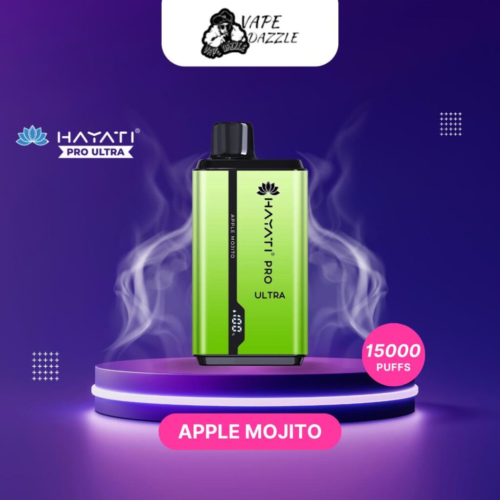 Hayati pro Ultra Apple Mojito 15000 puffs
