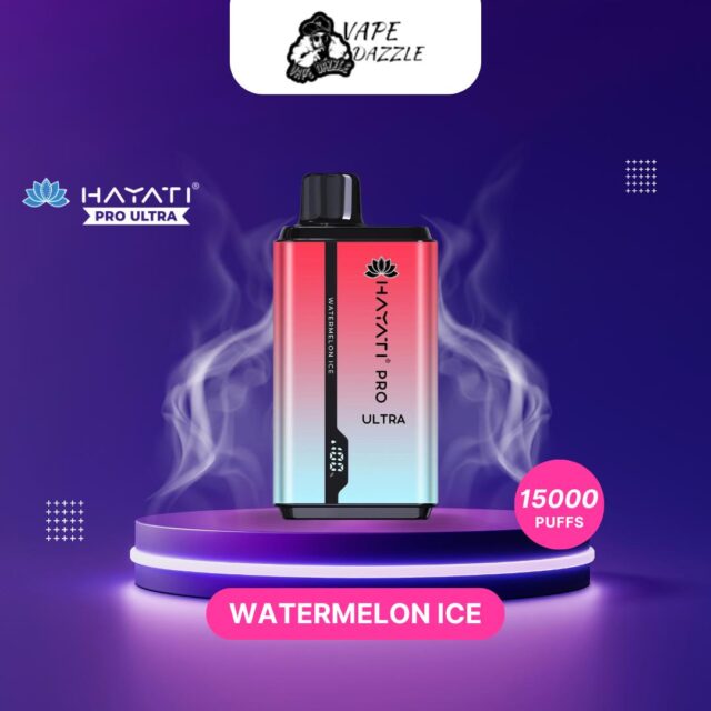 Hayati pro Ultra Watermelon Ice 15000 puffs