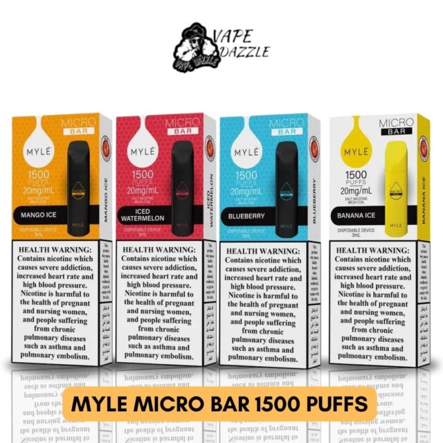 Myle Micro Bar 1500 Puffs
