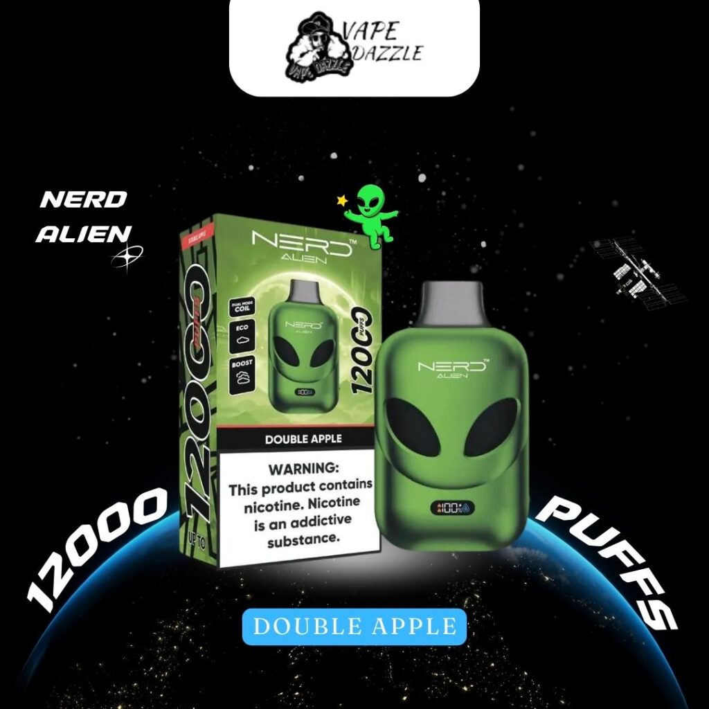 nerd alien double apple 12000